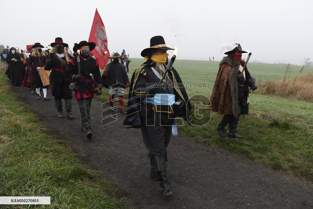 Ecumenical compline, Reconciliation Cross unveiled, 400th anniversary of Battle of White Mountain