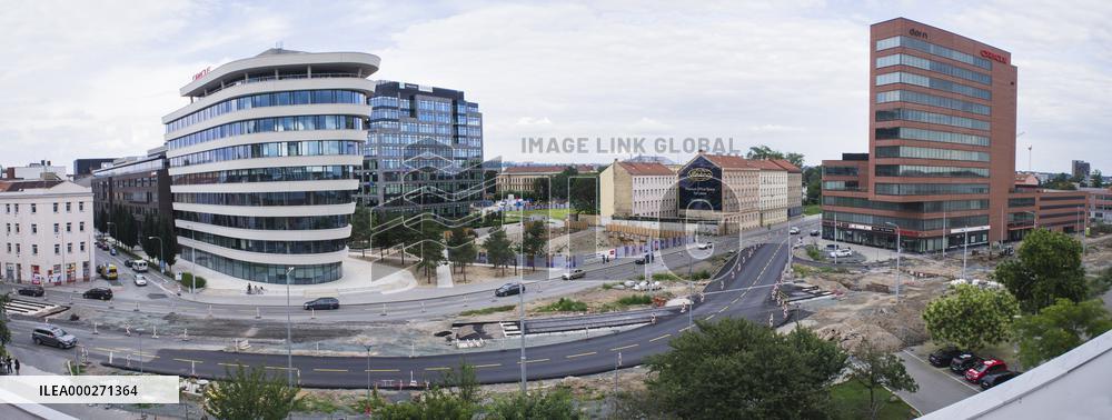 Vlnena Office Park, polyfunctional Dorn building, Brno