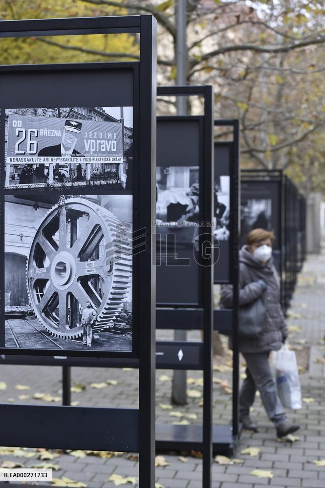 Photo exhibition Undesirable Moments, photo manipulation