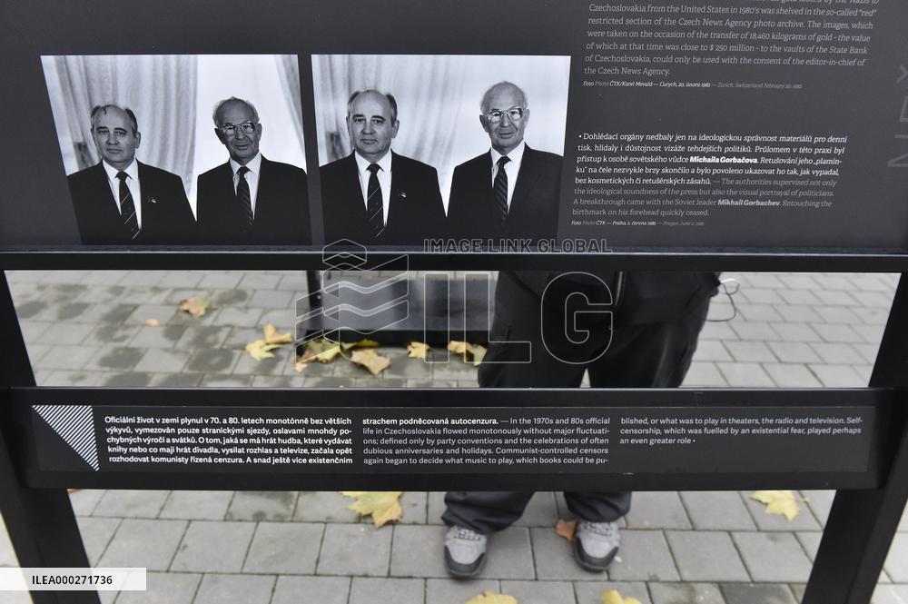 Photo exhibition Undesirable Moments, photo manipulation