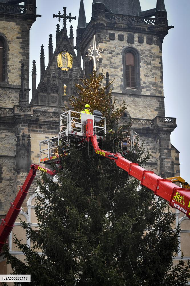 Christmas tree, Prague, Old Town Square