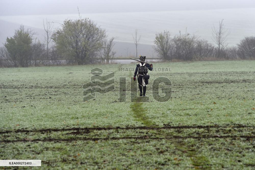 Then in Slavkov (Austerlitz), 215th anniversary of Battle of the Three Emperors