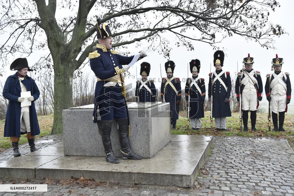 Then in Slavkov (Austerlitz), 215th anniversary of Battle of the Three Emperors