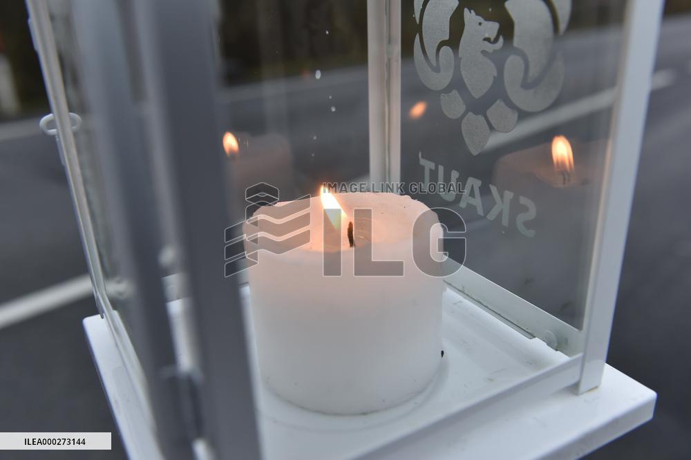 Light from Bethlehem, scouts, Czech, Austria