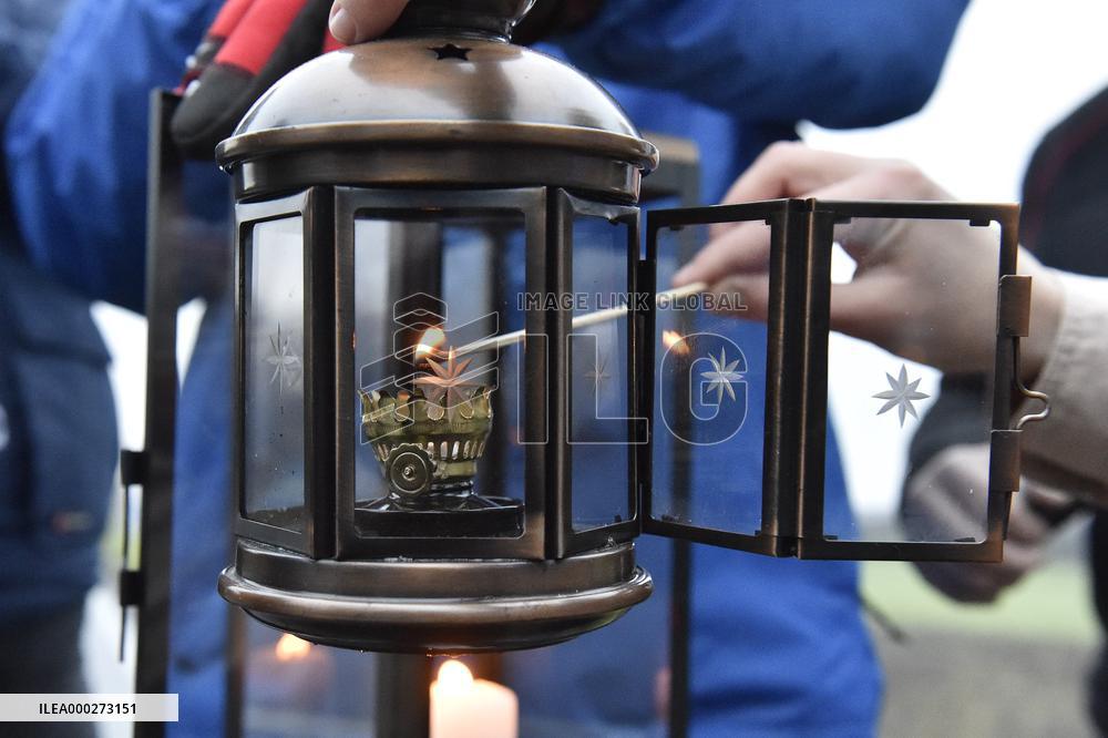 Light from Bethlehem, scouts, Czech, Austria