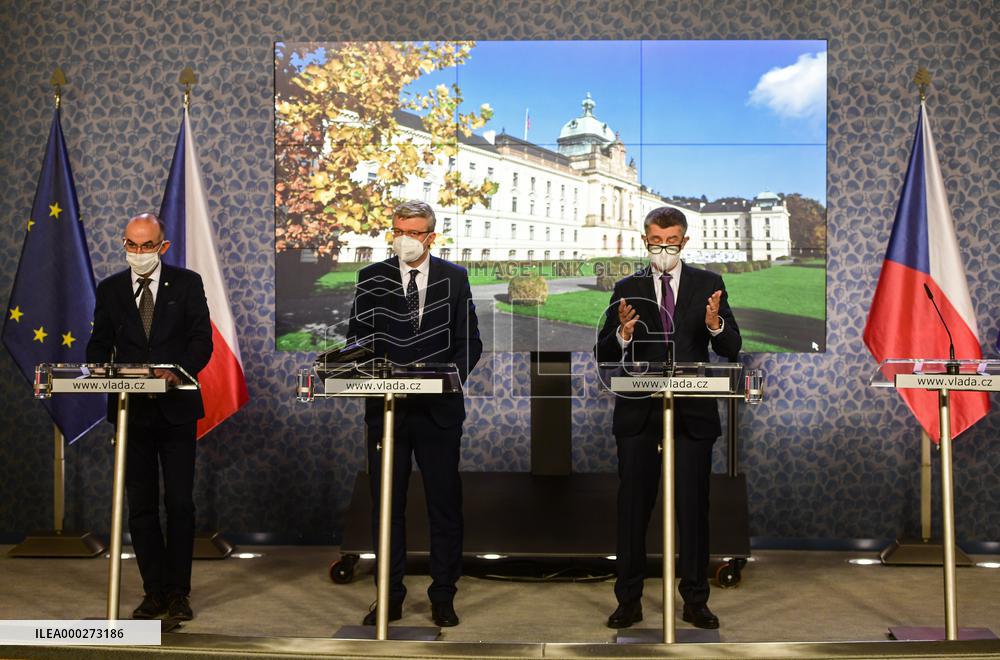 Andrej Babis, Jan Blatny, Karel Havlicek