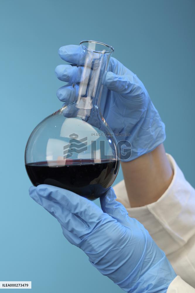 Test, testing, covid-19, coronavirus, vaccine, protective clothing, gloves, blood, laboratory flash, antibodies, research, glass tube, tubes