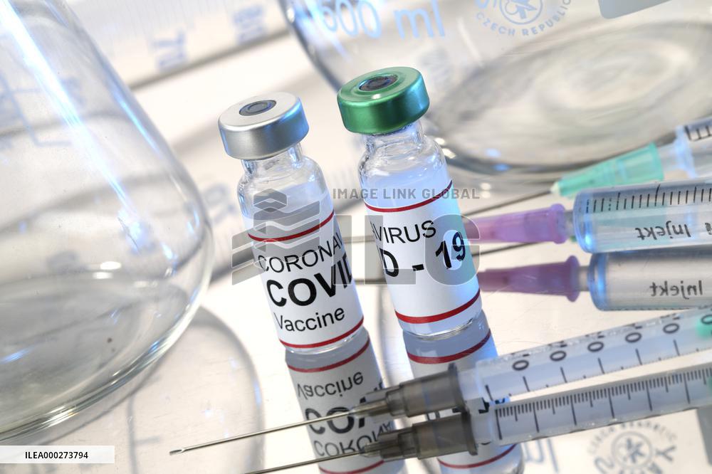 vaccine, vaccination, ampoule, COVID-19, coronavirus