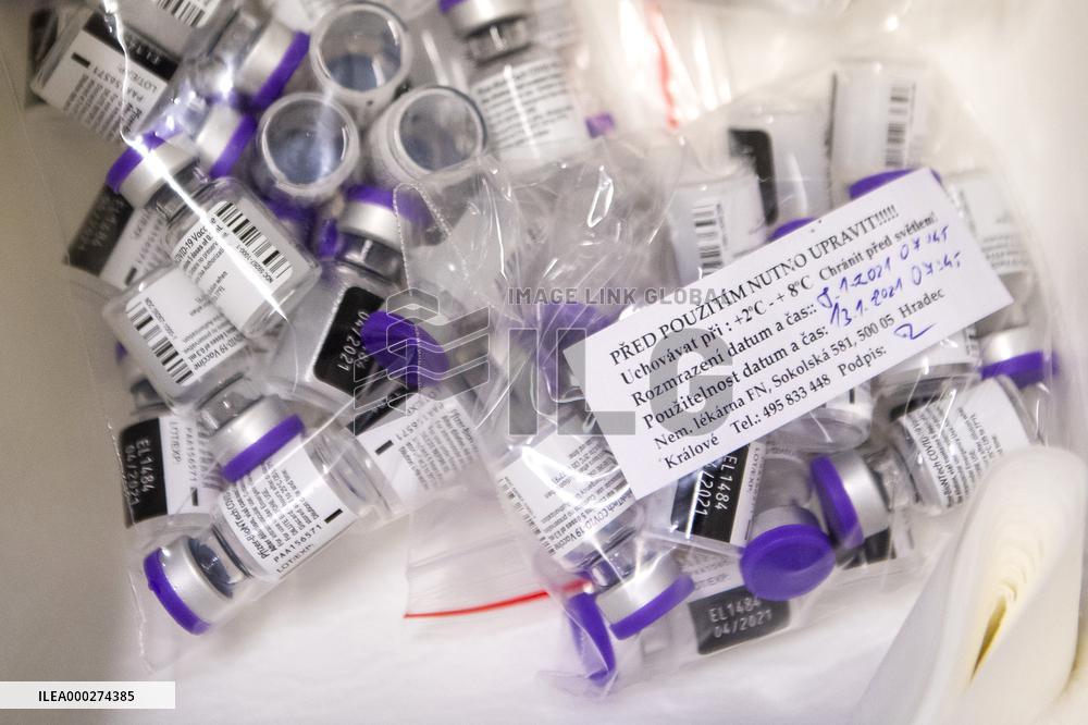 Vaccination against coronavirus, Czech Republic