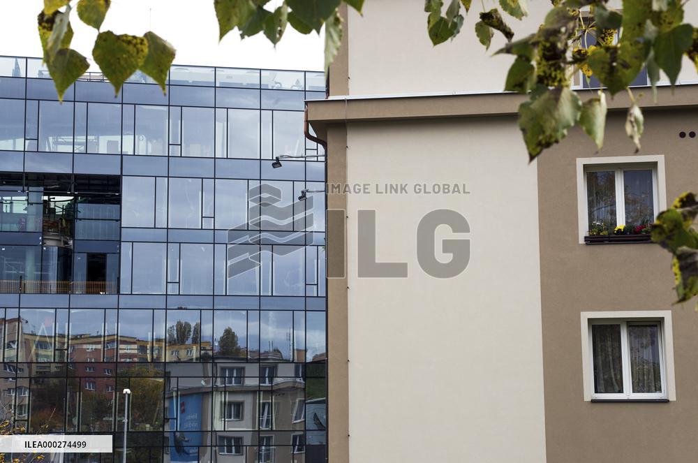 Borislavka, modern architecture