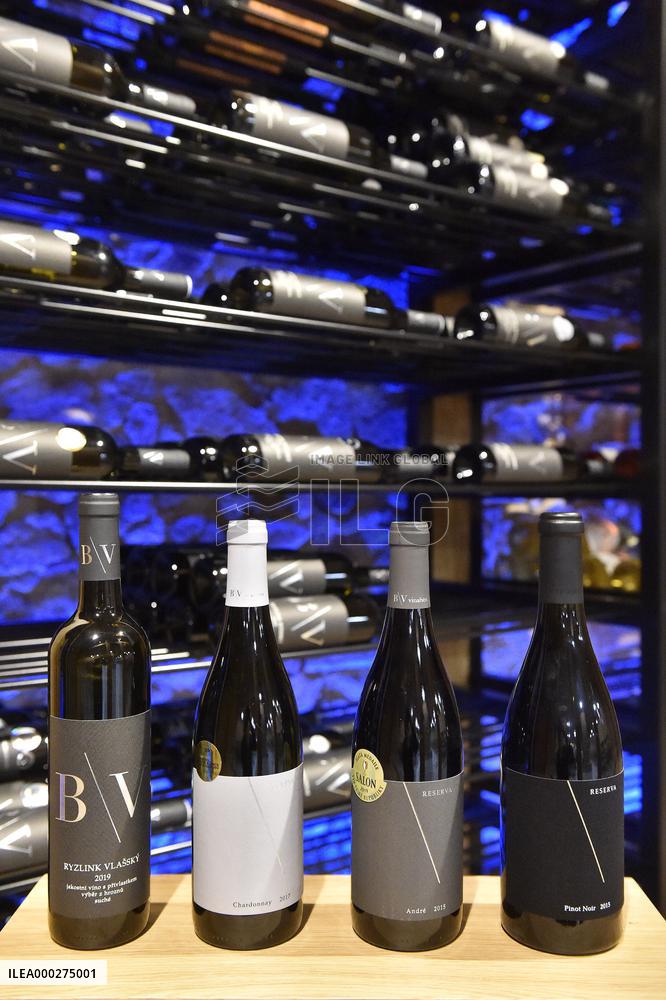 Czech winemaker B/V vinarstvi, bottles