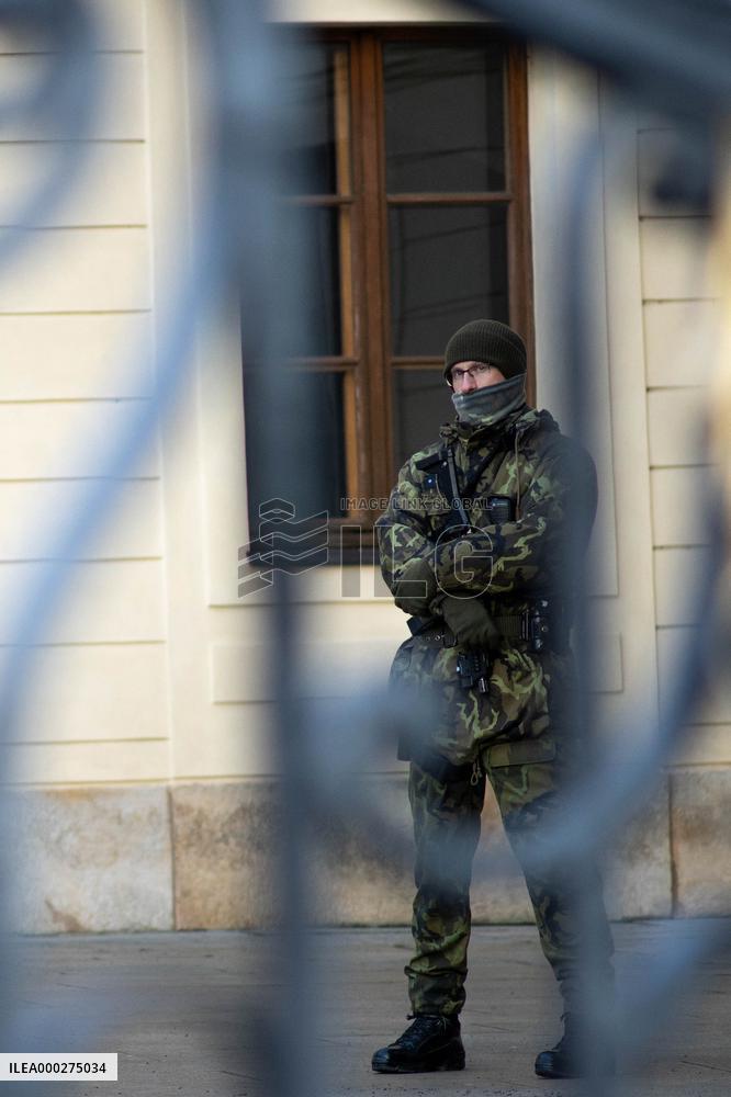 solder, castle guard, army