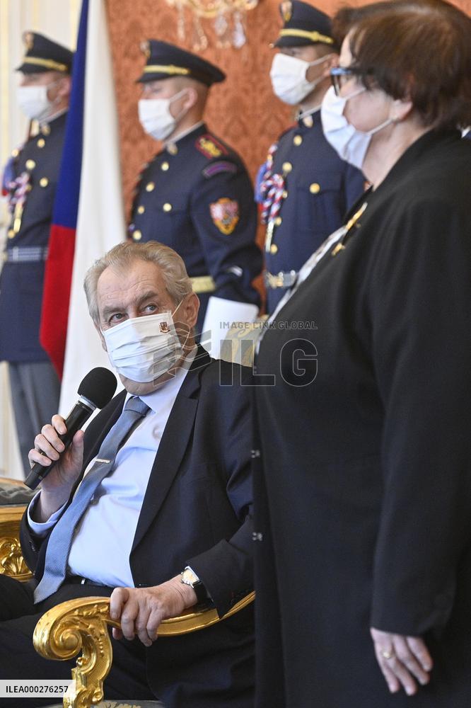 Milos Zeman, Marie Benesova