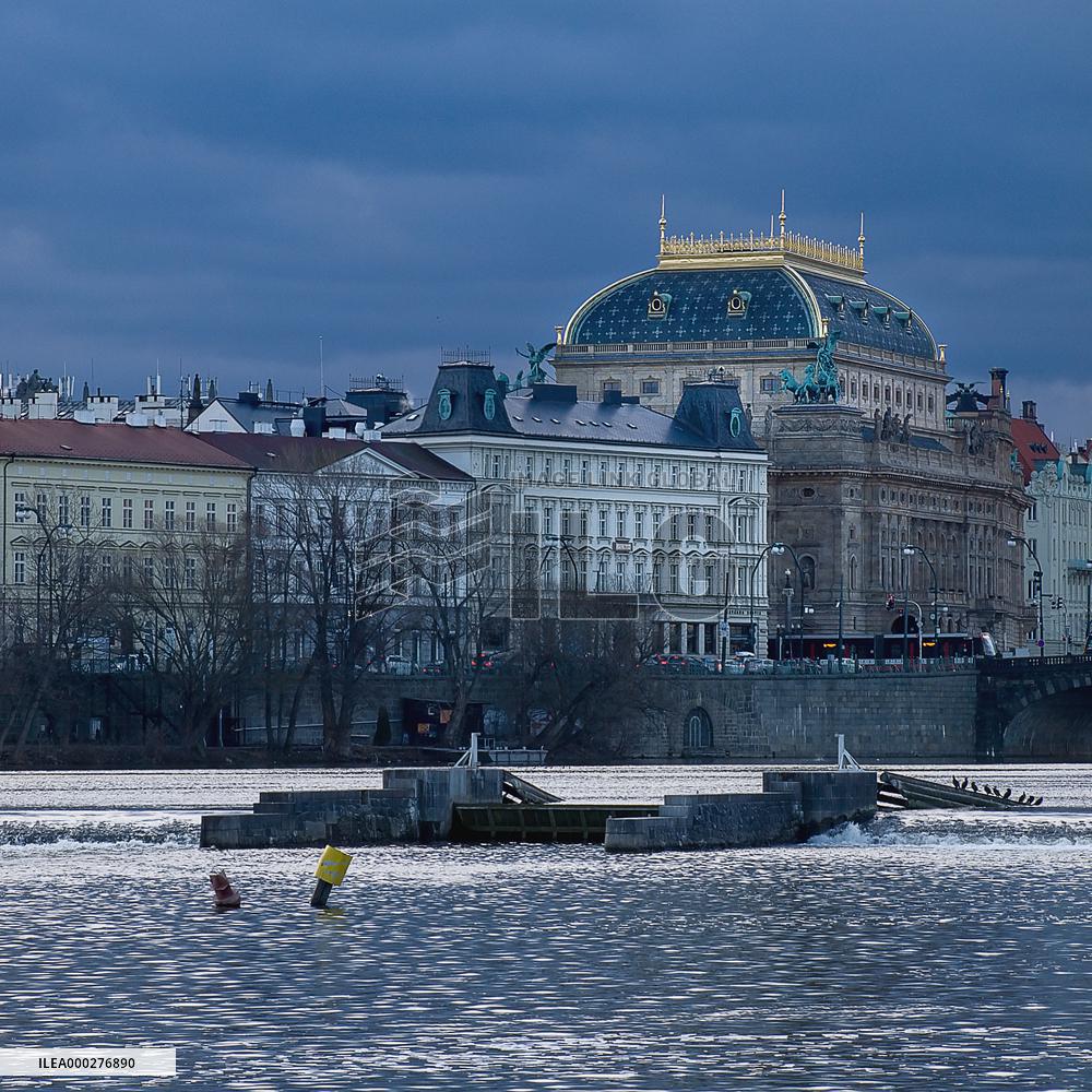 National Theatre, Vltava, Prague