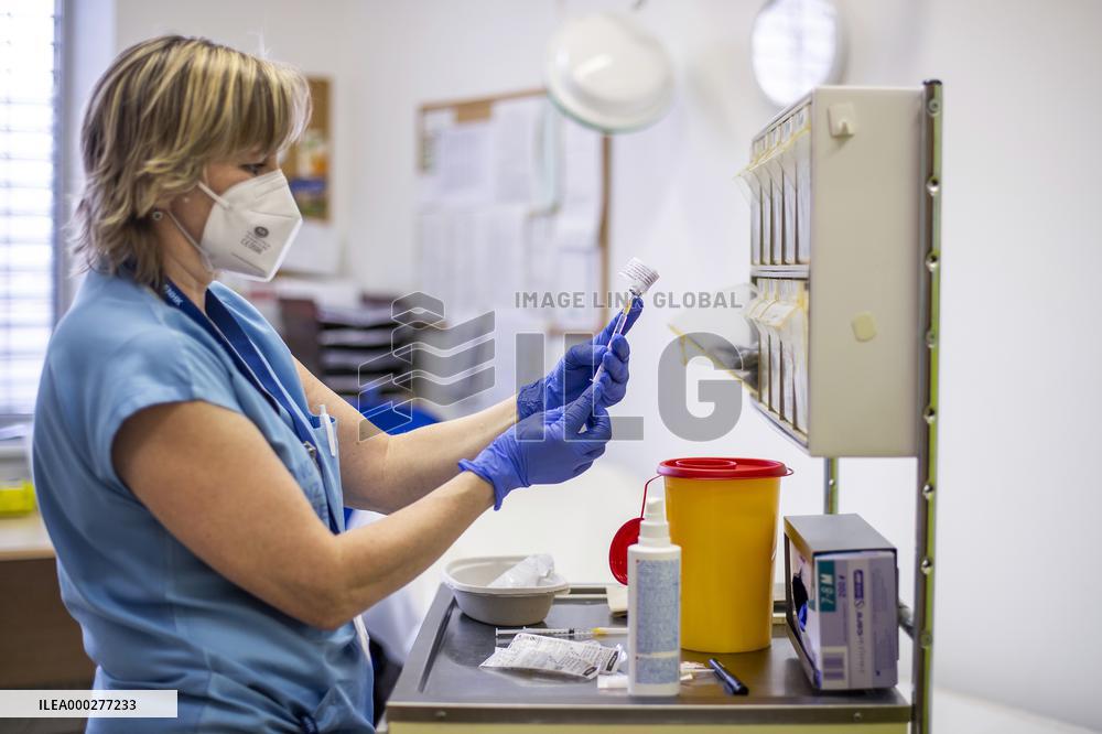 vaccination center in Hradec Kralove, vaccine, covid-19, coronavirus