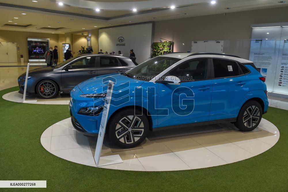 Hyundai Kona Electric, EV, car, production, Nosovice