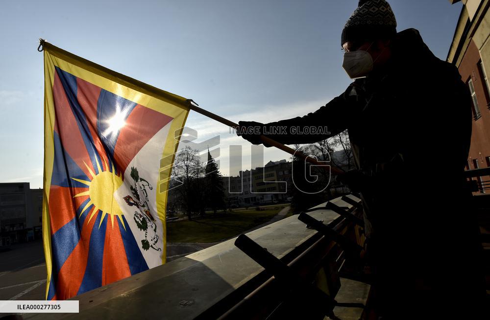 JAKUB MURON, Zlin, Tibet flag
