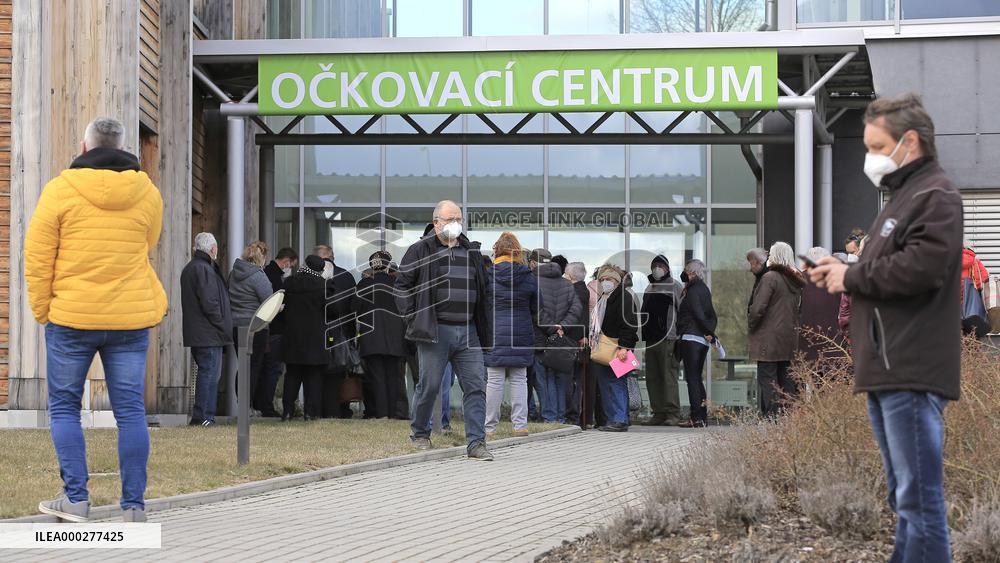 vaccination center in Jihlava, vaccine, covid-19, coronavirus