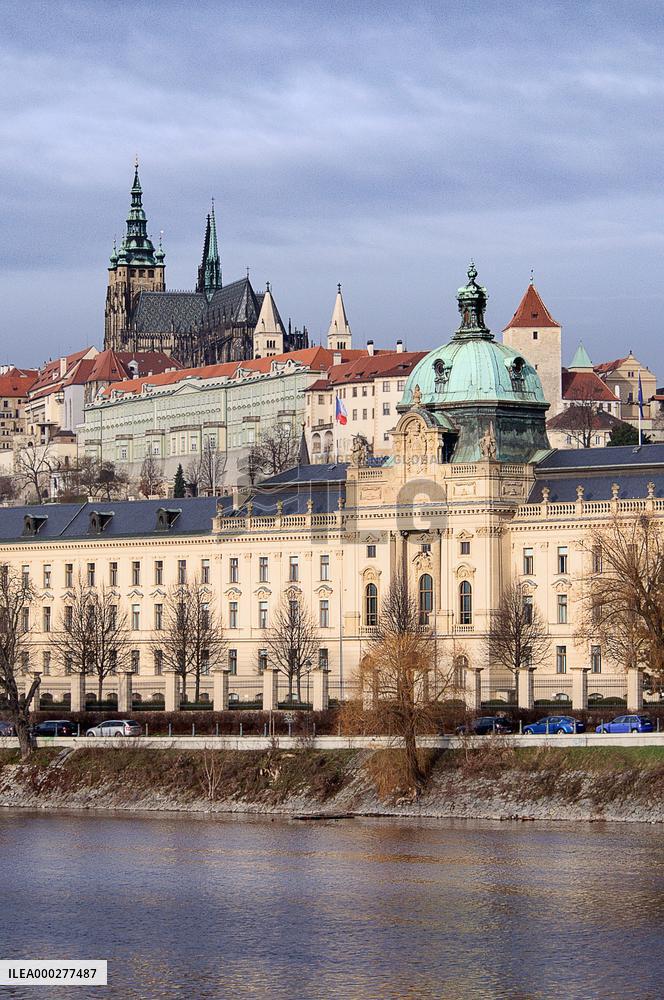 Straka Academy, Office of the Government, Prague Castle, seat, president