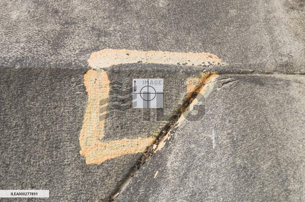 Liben bridge, detail, probe, cubism