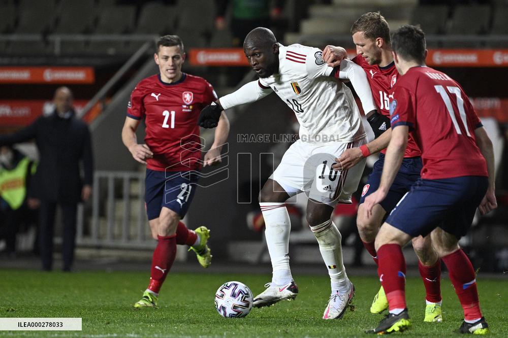 Romelu Lukaku, Tomas Holes, Tomas Soucek, Ondrej Kudela