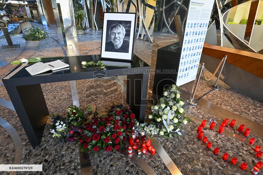 Petr Kellner, death, gathering, tribute, condolences