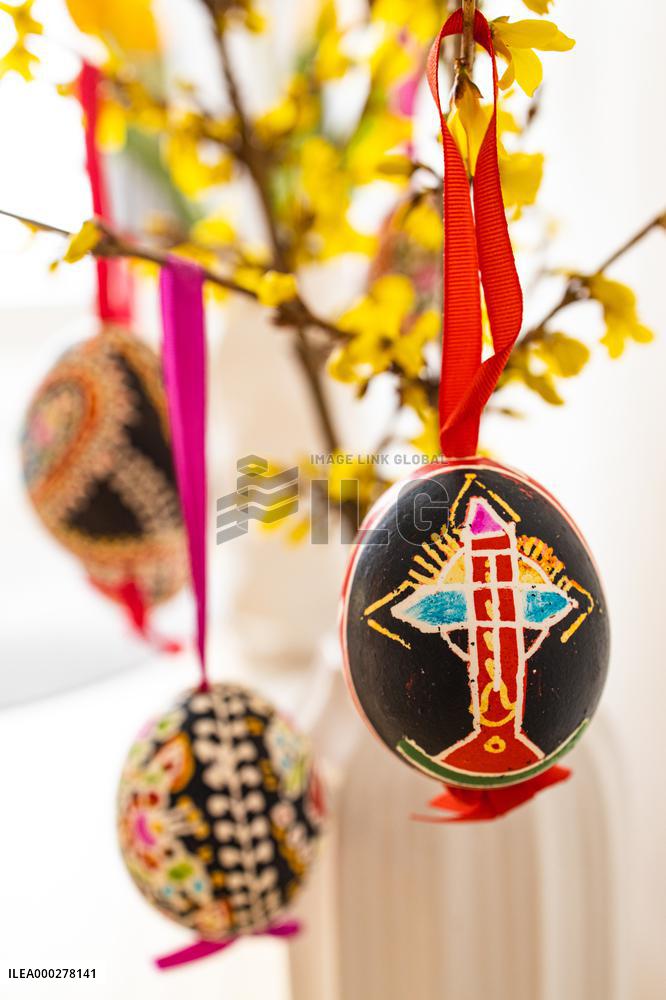 decorated Easter Eggs