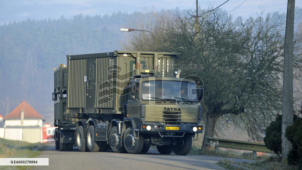 explosion of the ammunition store in Vrbetice, army, soldiers, guard unit
