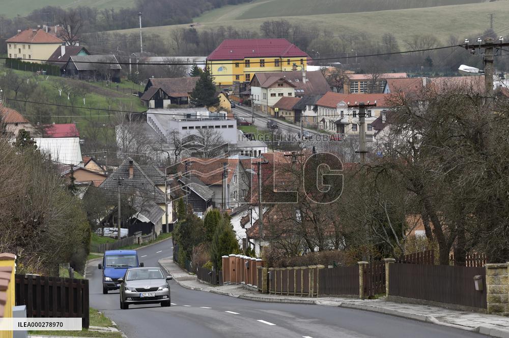 Village Vlachovice-Vrbetice, Czech Republic
