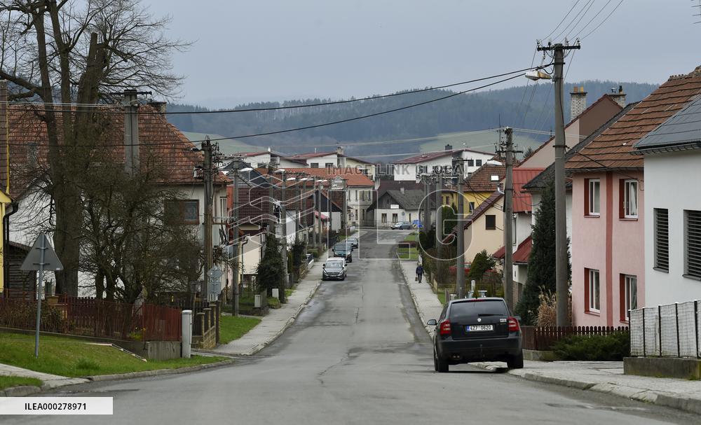 Village Vlachovice-Vrbetice, Czech Republic
