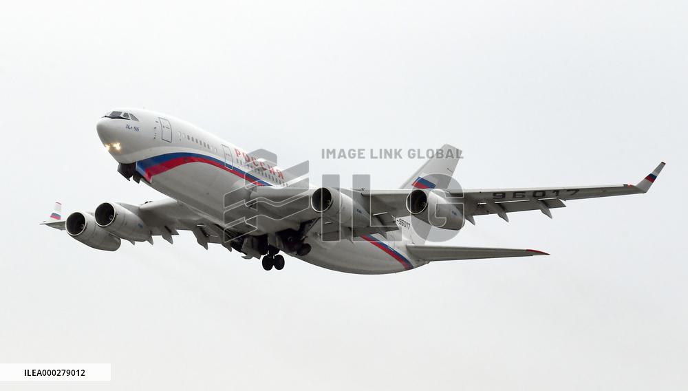 plane Ilyushin 96-300, Vaclav Havel Airport, expelled diplomats, aircraft