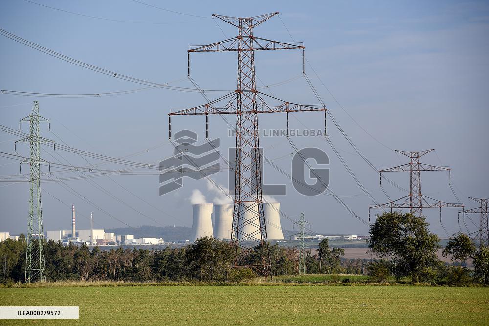 Dukovany nuclear power plant, Czech Republic