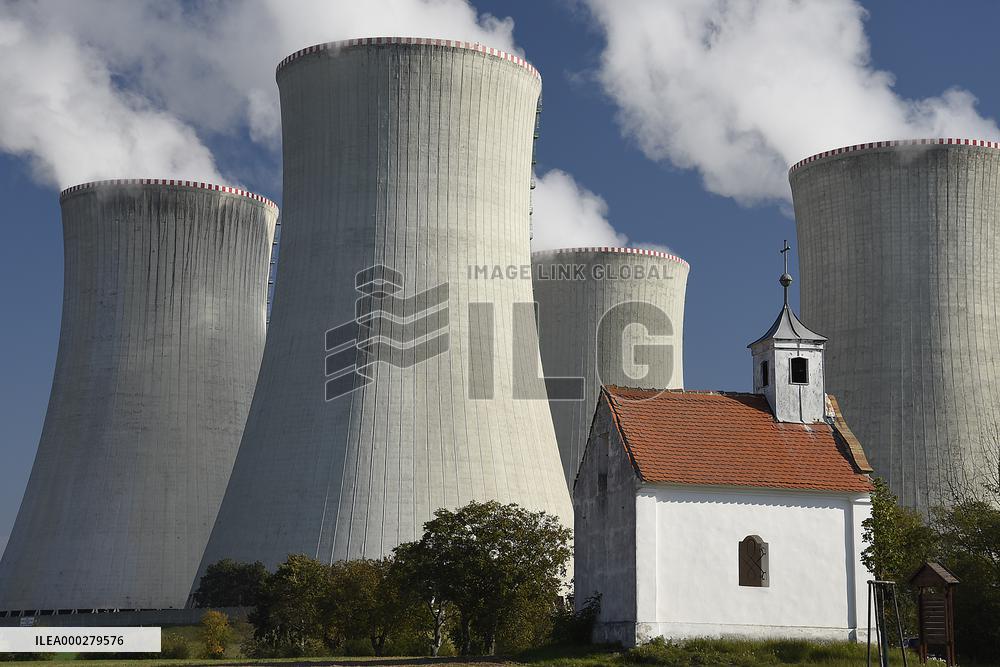 Dukovany nuclear power plant, Czech Republic