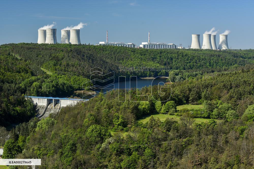 Dukovany nuclear power plant, Czech Republic