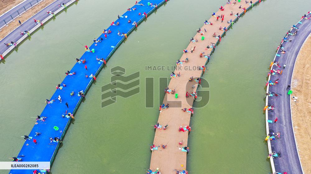 The World's Largest Circular Freshwater Fishing Pond