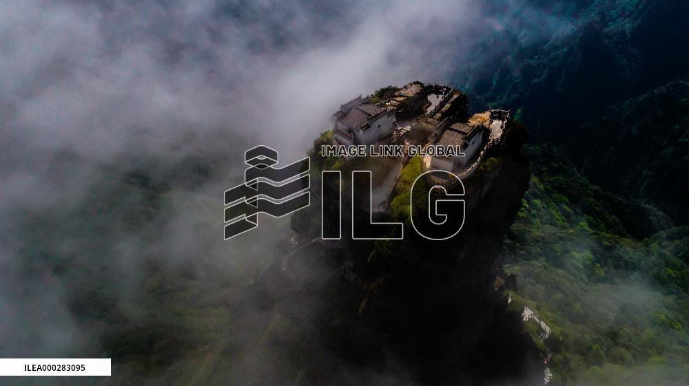 World Natural Heritage Fanjing Mountain in Guizhou,China
