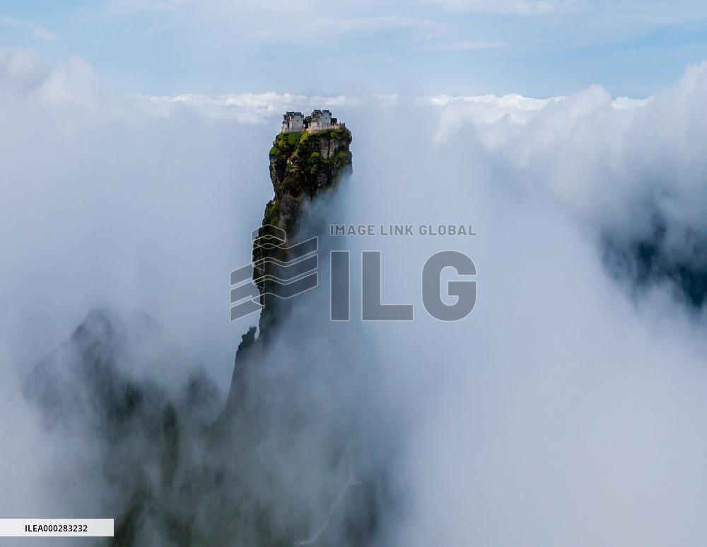 World natural heritage fanjing mountain in Guizhou,China
