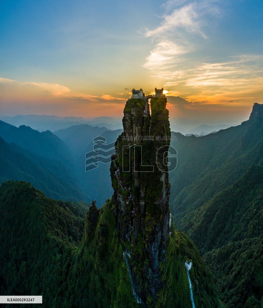 World Natural Heritage Fanjing Mountain in Guizhou,China