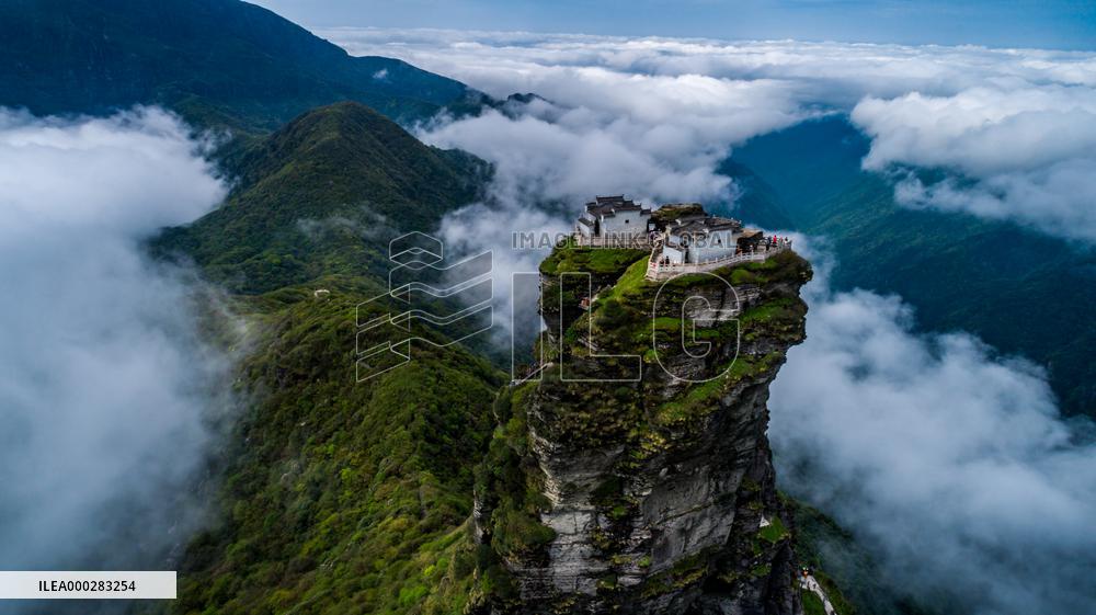 World Natural Heritage Fanjing Mountain in Guizhou,China