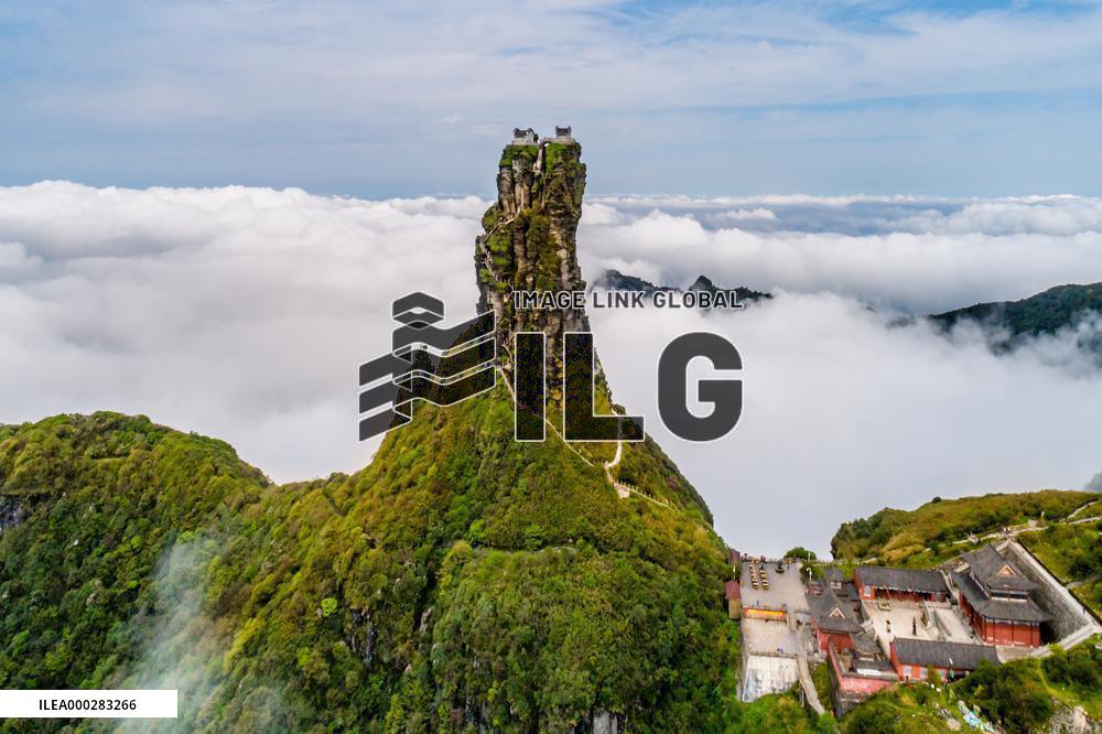 World Natural Heritage Fanjing Mountain in Guizhou,China