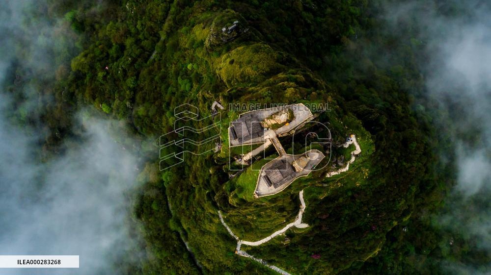World Natural Heritage Fanjing Mountain in Guizhou,China