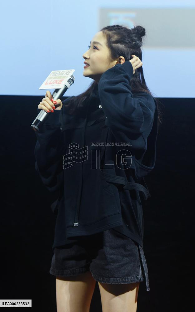 Actress Guan Xiaotong Promotes Film Oversize Love