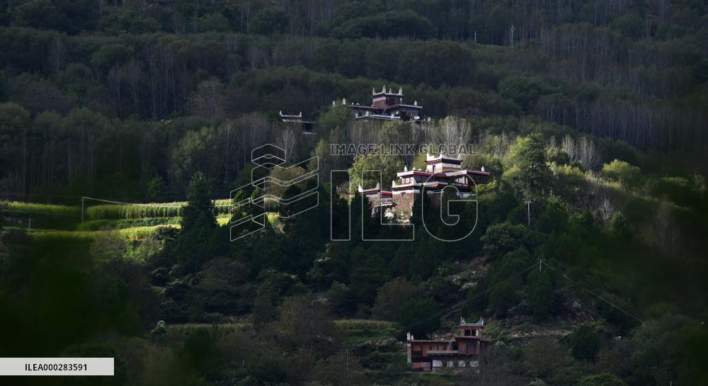China Most Beautiful Jiaju Tibetan Village Villages