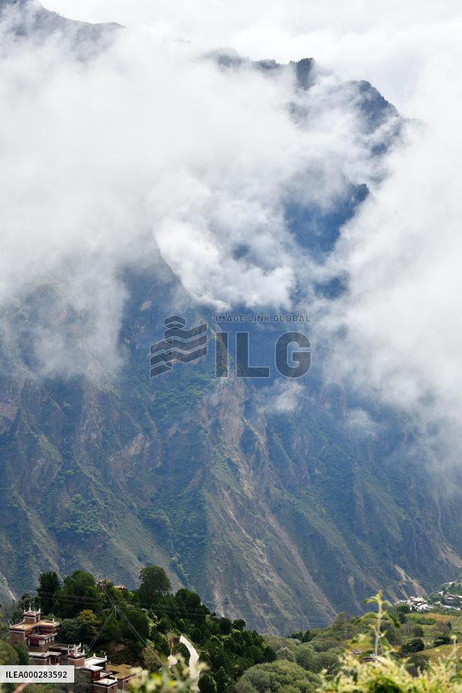 China Most Beautiful Jiaju Tibetan Village Villages