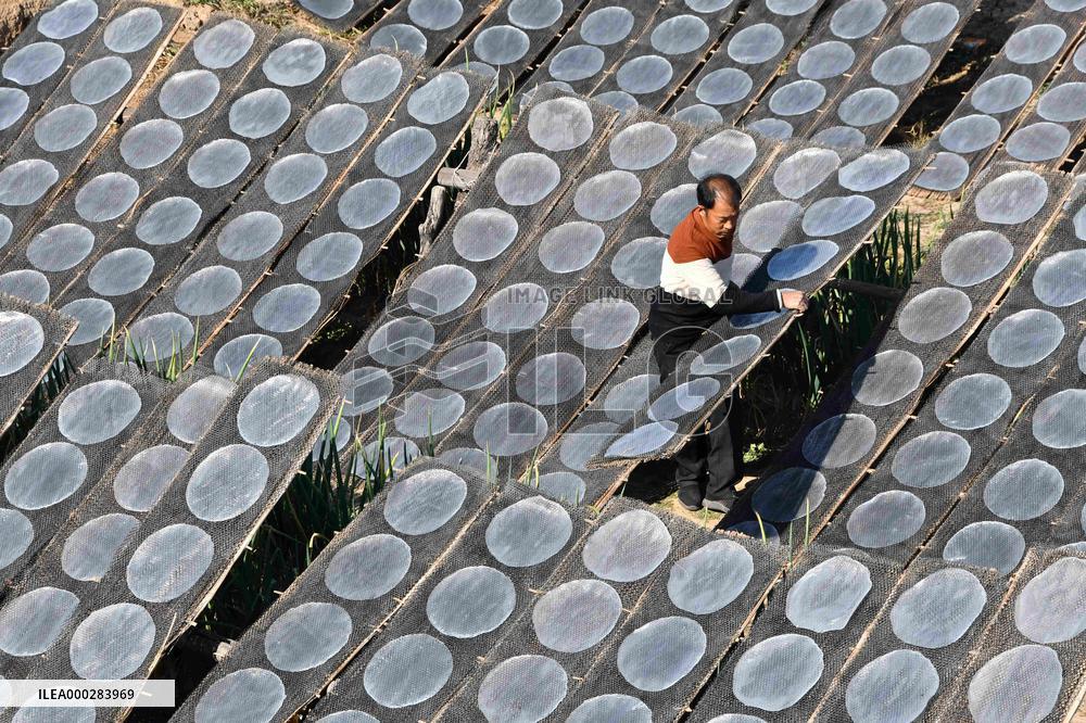 Hand-made Powdered Skin Production