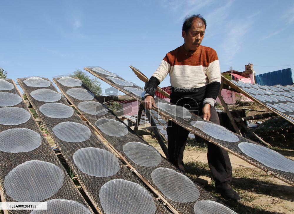 Hand-made Powdered Skin Production