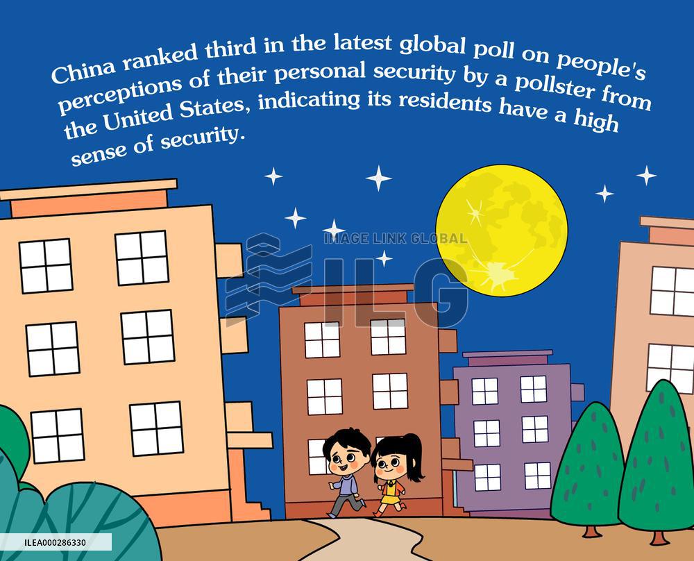 China's Sense of Security Ranks Third in The US Poll