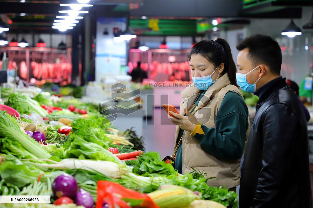 Vegetable Market Supply In Winter