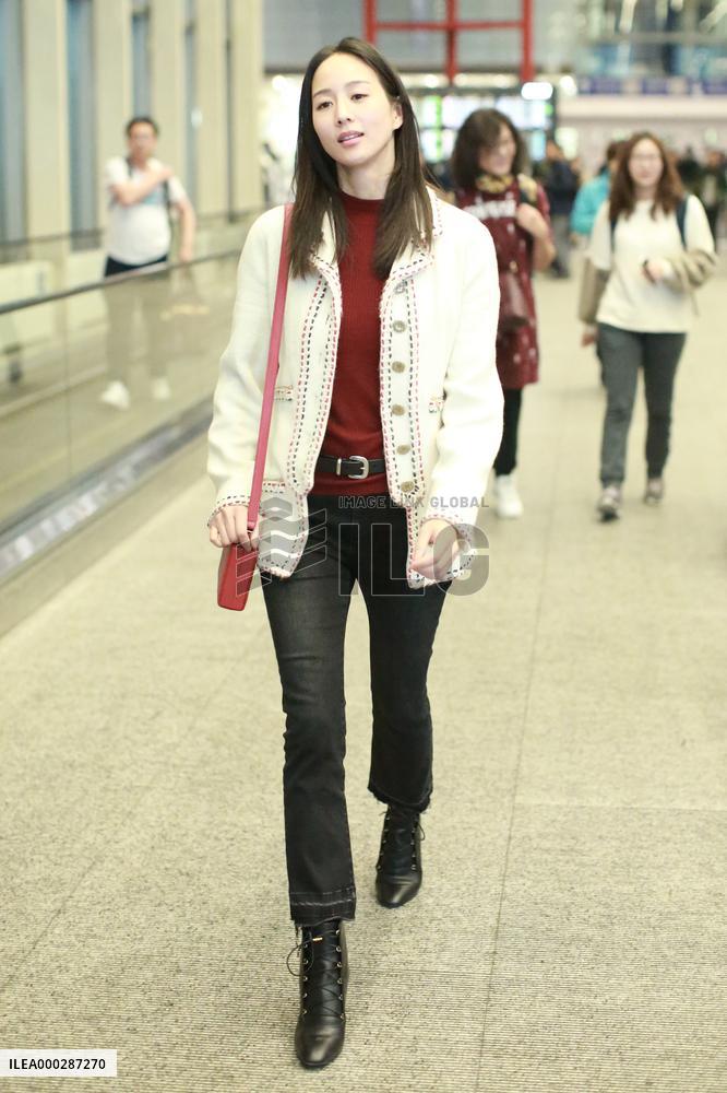Actress Ning Chang
