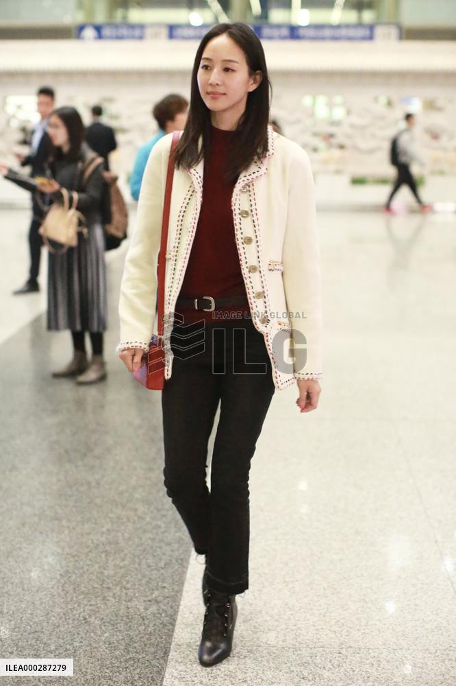 Actress Ning Chang